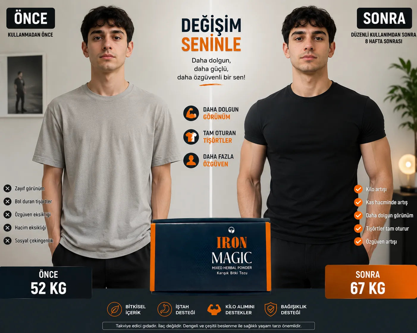 Virexa İştah Arttırıcı Bitkisel Toz
